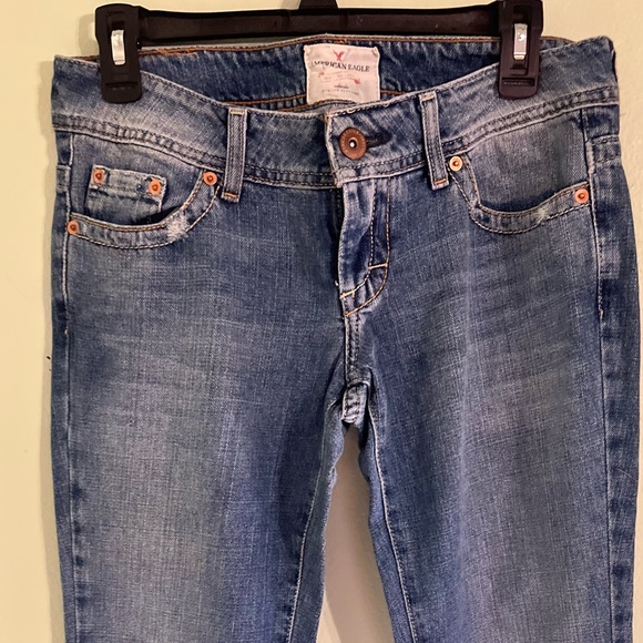 VINTAGE AMERICAN EAGLE MEDIUM RISE JEANS CIRCA 2000 - Picture 1 of 10